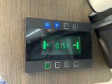 クルマ旅にとても便利な電子レンジもインストール!