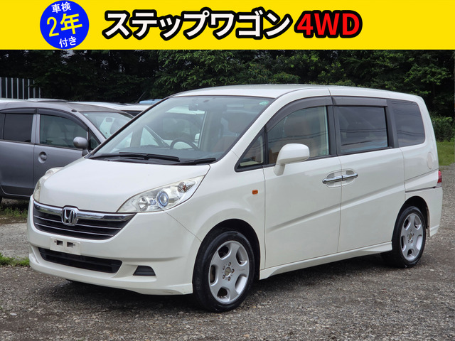 ステップワゴン 2.0 G Lパッケージ 4WD 4WD 記録簿 ナビ 左側パワースライド