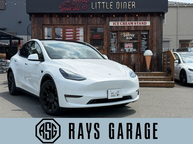 モデルY ロングレンジ 4WD 車検R10年6月 デジタルインナーミラー