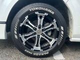 レイズ製アルミホイール 215/60R17C 5部山位