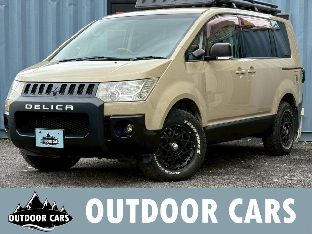 デリカD:5 2.4 G ナビパッケージ 4WD 9型ナビ ルーフラック オプカン 4WD