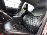 運転席本革シートカバー状態も多少の使用感はございますが綺麗です!