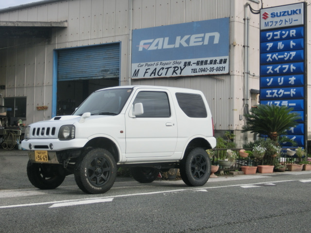 ジムニー XA 4WD ターボ リフトアップ 社外パーツ多数