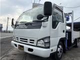 4770cc 3t 3トン 平ボディ アルミブロック 3段クレーン付 タダノZR263 走行55800K 6速 6MT 荷台内寸351&times;208 内外装仕上げ済み 積載3000Kg