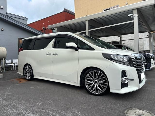 アルファード 3.5 SA Cパッケージ 4WD 車高調 20インチアルミ 電動リアゲート