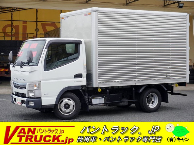 キャンター アルミバン 10尺 2トン ラッシング2段 AT