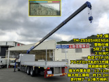 クオン 平アルミブロック 5段クレーン付 12t積 8.8mボディ