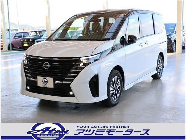 セレナ 1.4 e-POWER ハイウェイスターV 寒冷地 12.3型ナビ TV 全カメラ