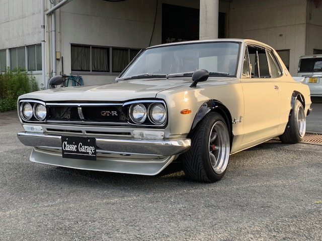 スカイライン 2.0 GT GT-R仕様 純正透明ガラス