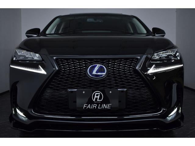 車 レクサスNX ルーフレール 新車取り外し