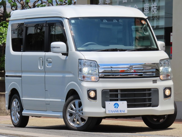 エブリイワゴン PZターボスペシャル ハイルーフ 4WD 1オーナーユーザー様買取禁煙車