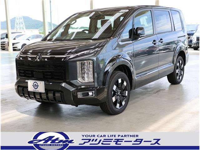 デリカD:5 2.2 P 4WD ディーゼルターボ 11型ワイドナビ