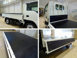 荷台内寸:311&times;161&times;38 三方開 アオリ三方ゴムプロテクター付 リアアオリチェーン2個