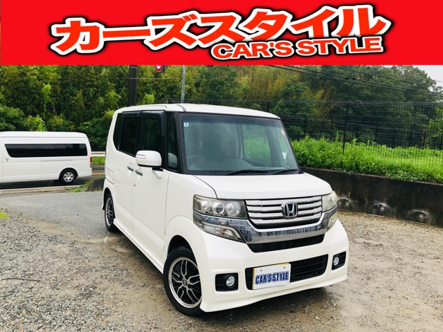 N-BOXカスタム G Lパッケージ 修復歴なしナビTVETCドラレコ