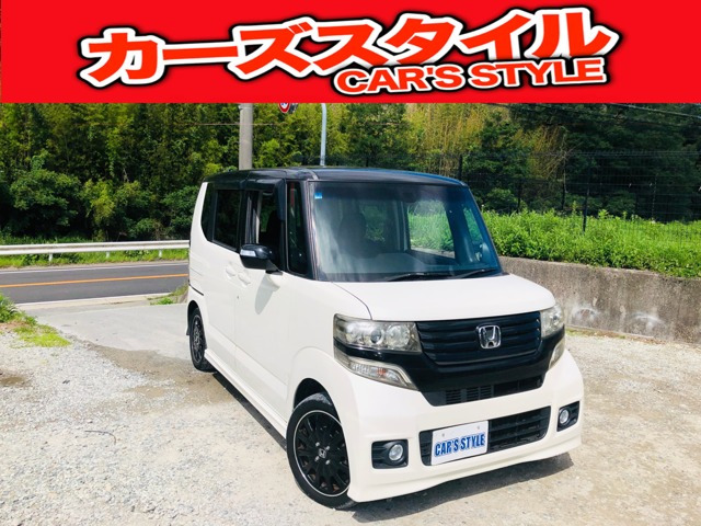 N-BOXカスタム G ターボ SSパッケージ ナビTVターボETC両側パワスラ軽減ブレーキ