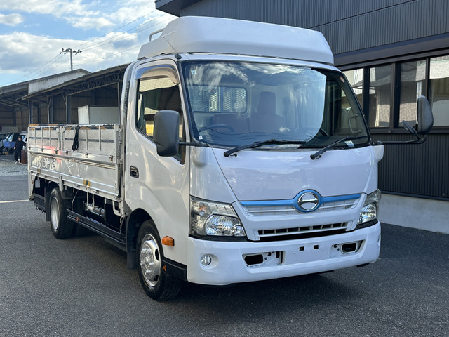 デュトロハイブリッド 平ボディ パワーゲート 2t