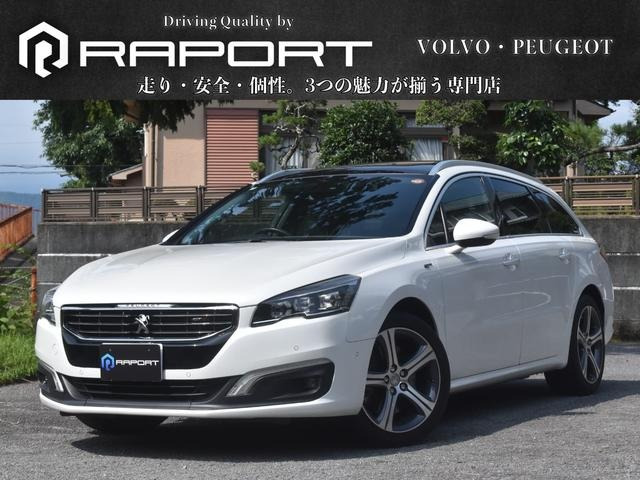 508SW GT ブルーHDi ディーゼル ガラスルーフ ハーフレザーシート ETC