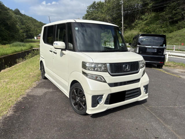 N-BOXカスタム G ターボ パッケージ ModuloXクルコン8インチナビ