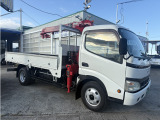 4890cc 2t 2トン ワイドロング 3段クレーン付 古河 URV263 ETC 内外装仕上げ済み 5速 5MT 積載2000Kg 走行88500K 3人乗り 荷台内寸380&times;190