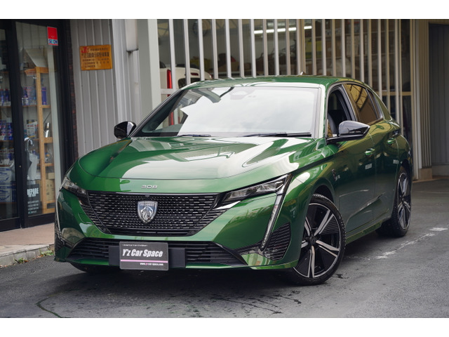 308 GT ブルーHDi ディーゼル アップルカープレイBluetooth