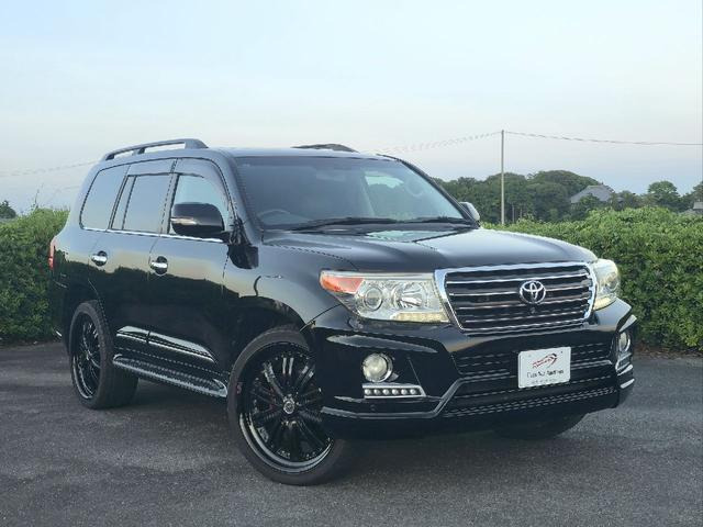ランドクルーザー200 4.6 AX Gセレクション 4WD 中期モデル サンルーフ フルエアロ ...