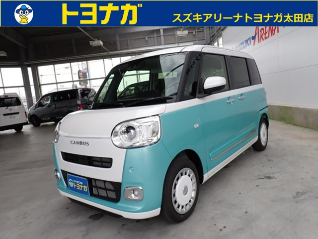 ムーヴキャンバス ストライプス G スマートアシスト 純正メモリーナビ