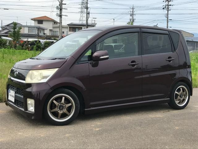 ムーヴカスタム X リミテッド スマートキー HID ローダウン ETC