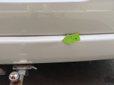 リアバンパー ヘコミ有り