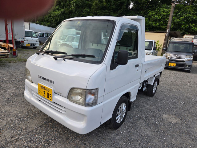 サンバートラック 車検付き エアコン ダンプ