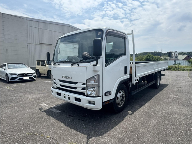 エルフ ワイド超ロング平ボディー 積載4.6t