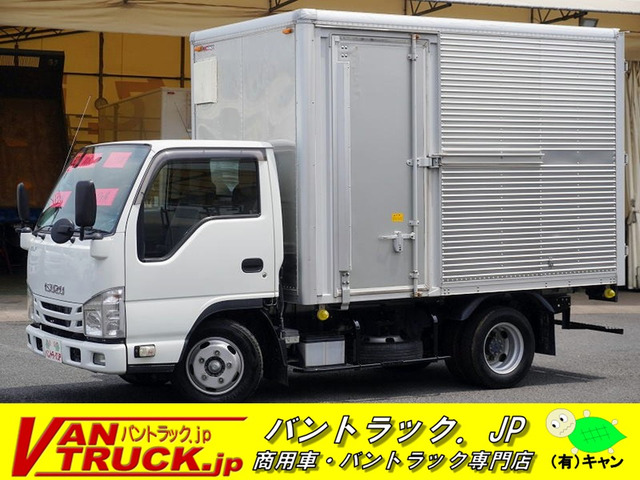 エルフ アルミバン 10尺 2トン サイドドア ナビ AT