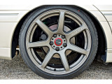WORKエモーションT7R!マットカーボン!18インチ!新品タイヤを装着しております!