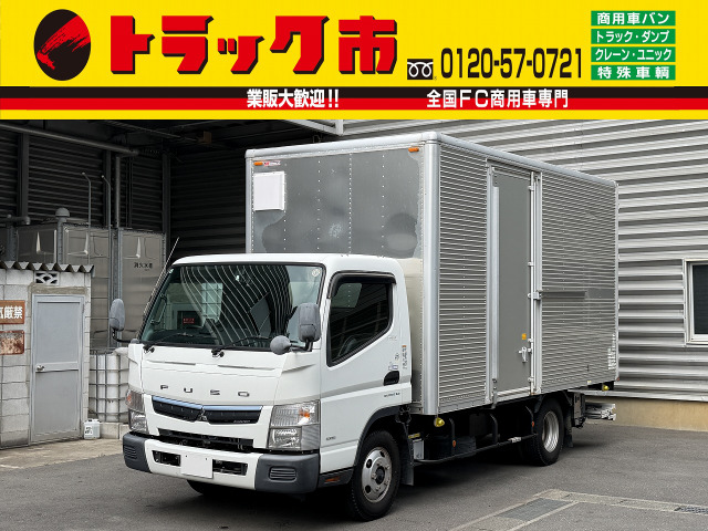 キャンター  2t積・アルミバン・AT・格納ゲート