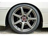 WORKエモーションT7R!マットカーボン!18インチ!新品タイヤを装着しております!