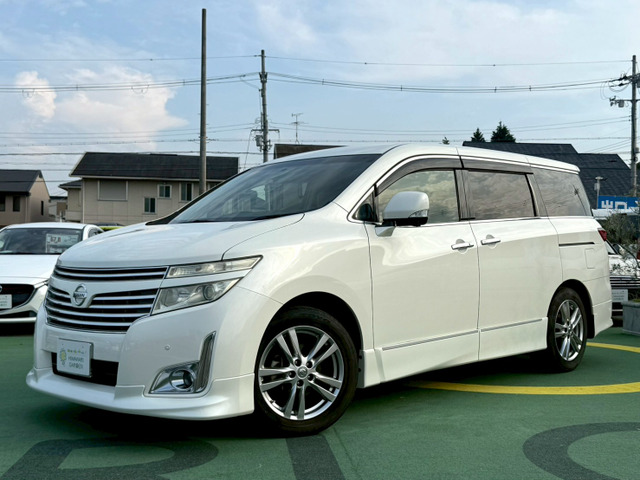 エルグランド 2.5 250ハイウェイスター 禁煙車/純正ナビ/後席モニター/パワスラ