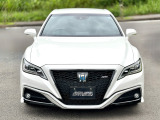 クラウン ハイブリッド 2.5 RS 禁煙車 前後カメラドラレコ 3眼LED