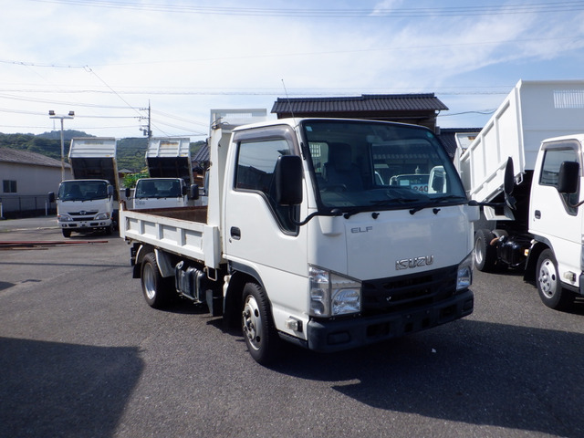 エルフ 2t ダンプ 全低床 5MT
