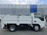 エルフ  ガス屋仕3t積み平ボディー分割アオリ
