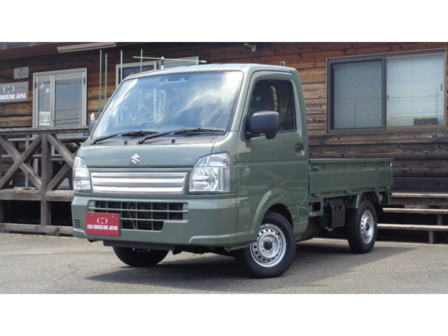 キャリイ KC エアコン パワステ 4WD 届出済未使用車・スズキセーフティサポート