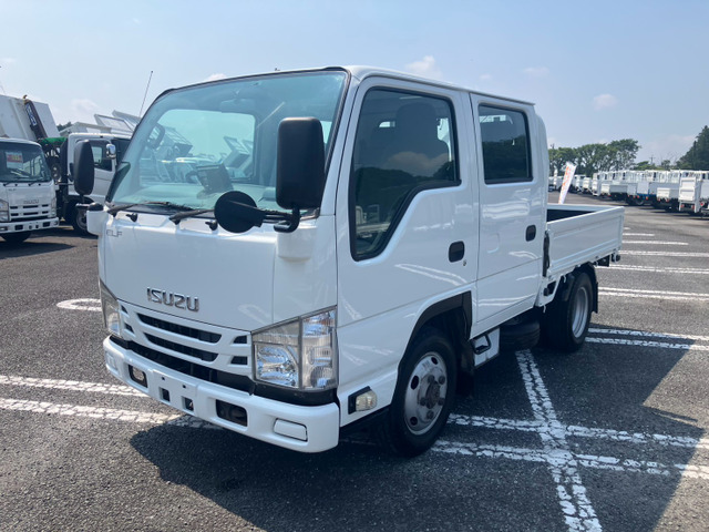 エルフ  1.5t積・Wキャブ・4WD・全低床