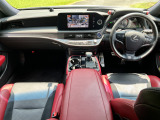 LS 500h Fスポーツ サンルーフ TRDエアロ&マフラー 赤革
