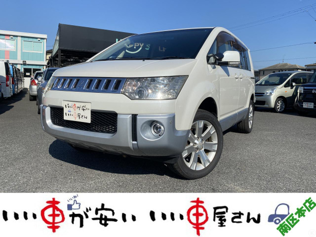 デリカD:5 2.4 G パワーパッケージ 4WD 禁煙☆ナビ☆DVD☆CD☆Bカメ☆ETC