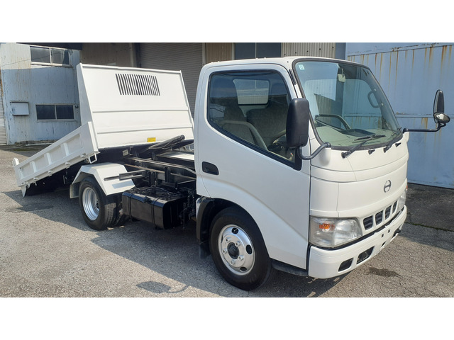 デュトロ  花見台3tローダーダンプ 車検付