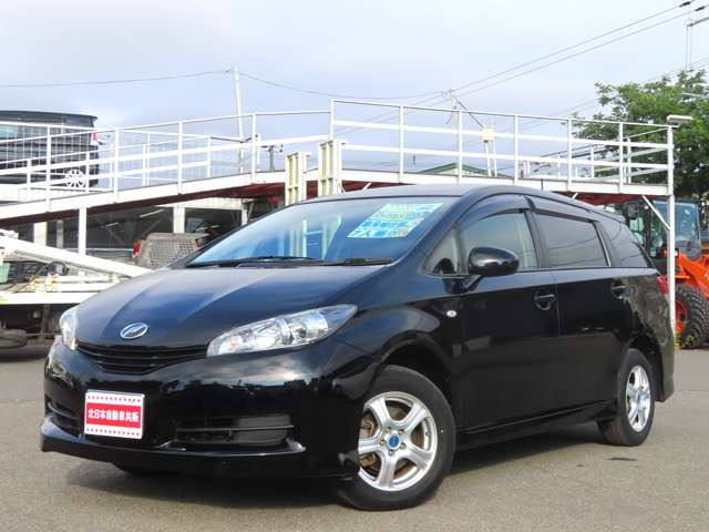 トヨタ ウィッシュ X 4WD の中古車詳細 (45,000km, ブラック, 北海道
