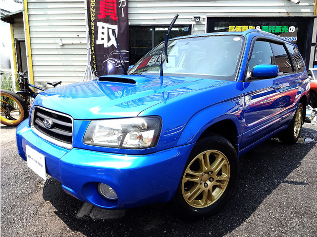フォレスター 2.0 XT WRリミテッド2004 4WD STIブースト計 STIロアアーム MT