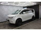 【中古車情報】三菱 デリカD:5 2.4 G パワーパッケージ 4WD ヒッチメンバー ATタイヤ 8人乗り の中古車詳細（走行距離：11.9万km、カラー：パールホワイト、販売地域：北海道登別市栄町）