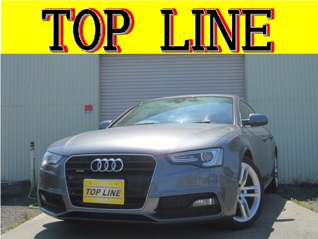 A5スポーツバック 2.0 TFSI クワトロ Sラインパッケージ 4WD 純正ナビ 地デジテレビ...