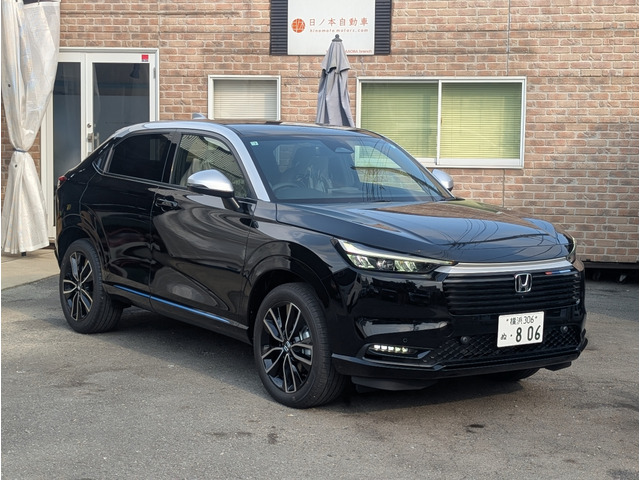 ヴェゼル1.5 e:HEV Z プレイパッケージ登録済未使用車 マルチビュー パノラマ