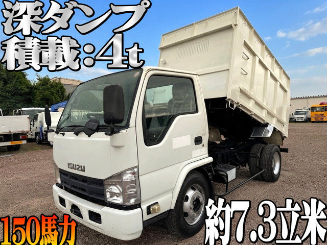 エルフ  希少な4t積載 深ダンプ