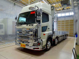お問合せ管理No.A121 R1 プロフィア 13.5t 4軸 アルミブロック 平ボデー 総輪エアサス 410ps